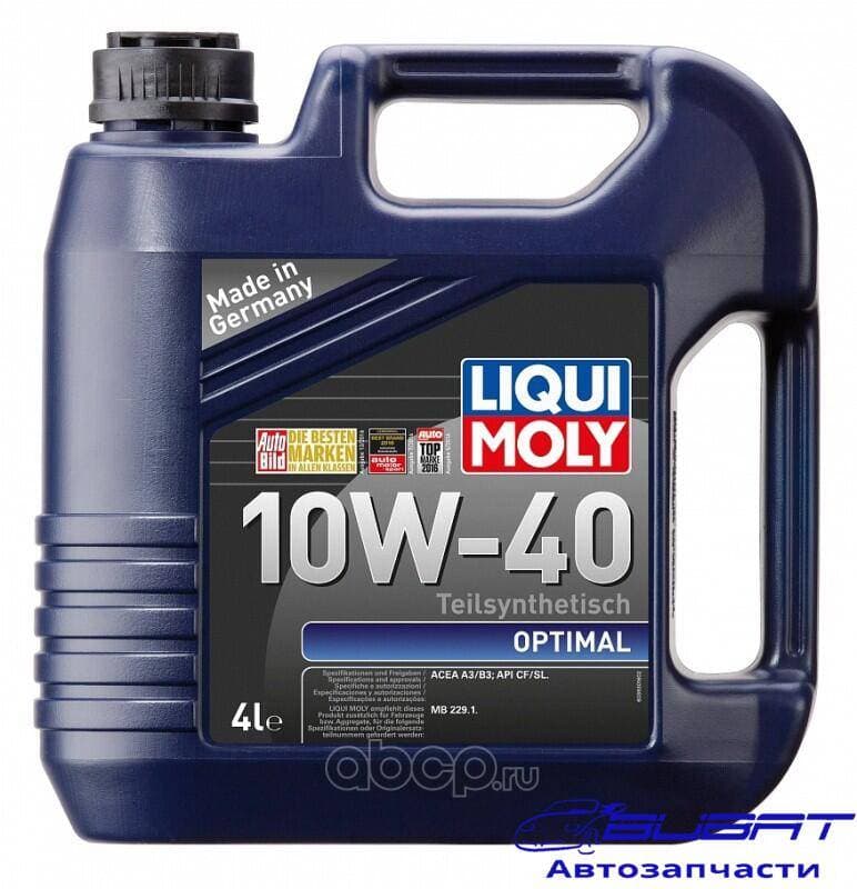 Масло моторное Optimal 10W40 4 л Акция 2287