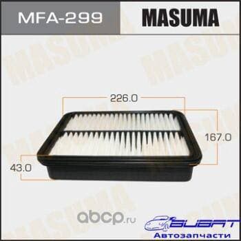 Воздушный фильтр A-176 MASUMA (1/40)
