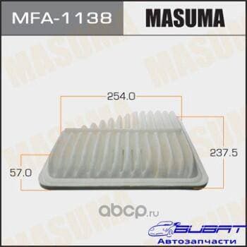Воздушный фильтр A-1015 MASUMA (1/40)