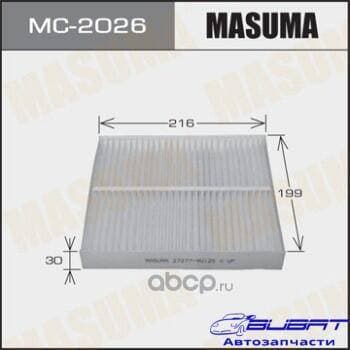 Салонный фильтр MASUMA (1/40)