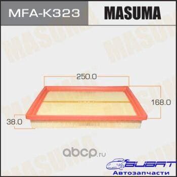 Воздушный фильтр A9309 MASUMA LHD HYUNDAI/ ACCENT RUSSIA/ V1500 03- (1/40)