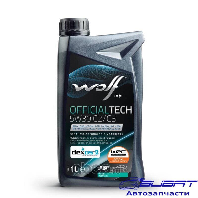 WOLF OFFICIALTECH 5W30 C2/C3 1L