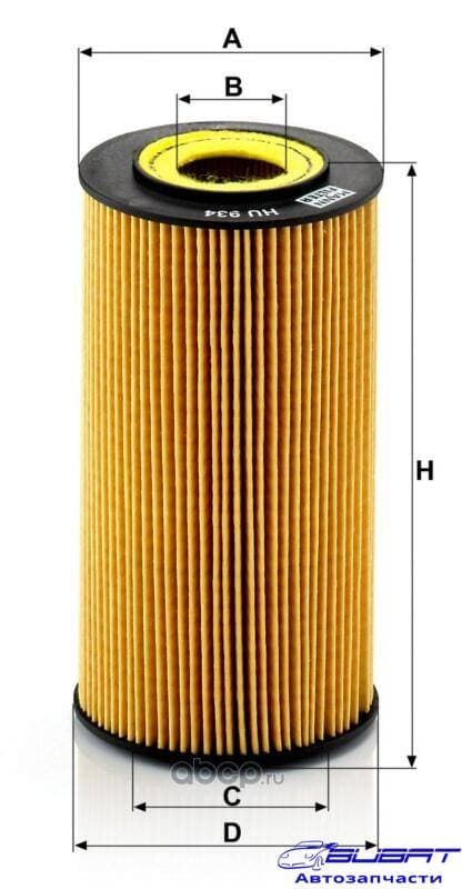 Фильтр масляный !\MB W220/W211/W463/W163 4.0CDI 00