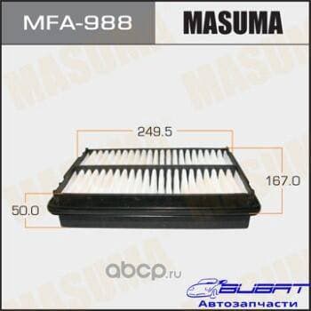 Воздушный фильтр A-865 MASUMA (1/40)