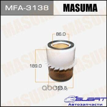 Воздушный фильтр A-3015 MASUMA (1/18)