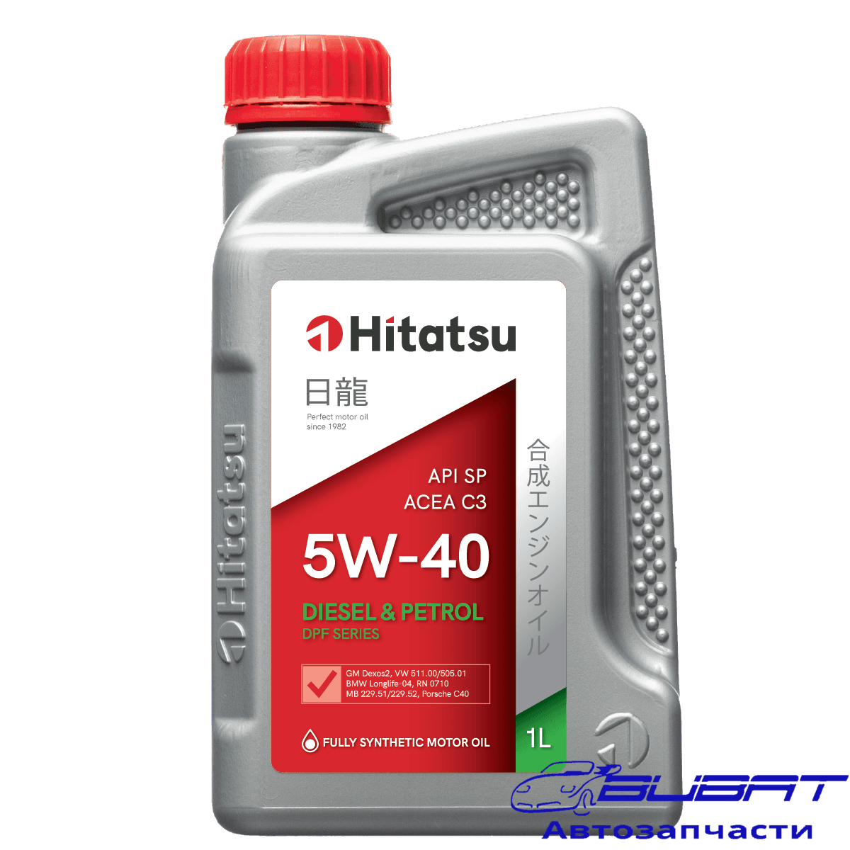 Масло моторное синт. 5W-40 1л API SP ACEA C3 229.51/229.52 LL04 511.00/505.01 RN 700/710 Dexos2 Porsche C40