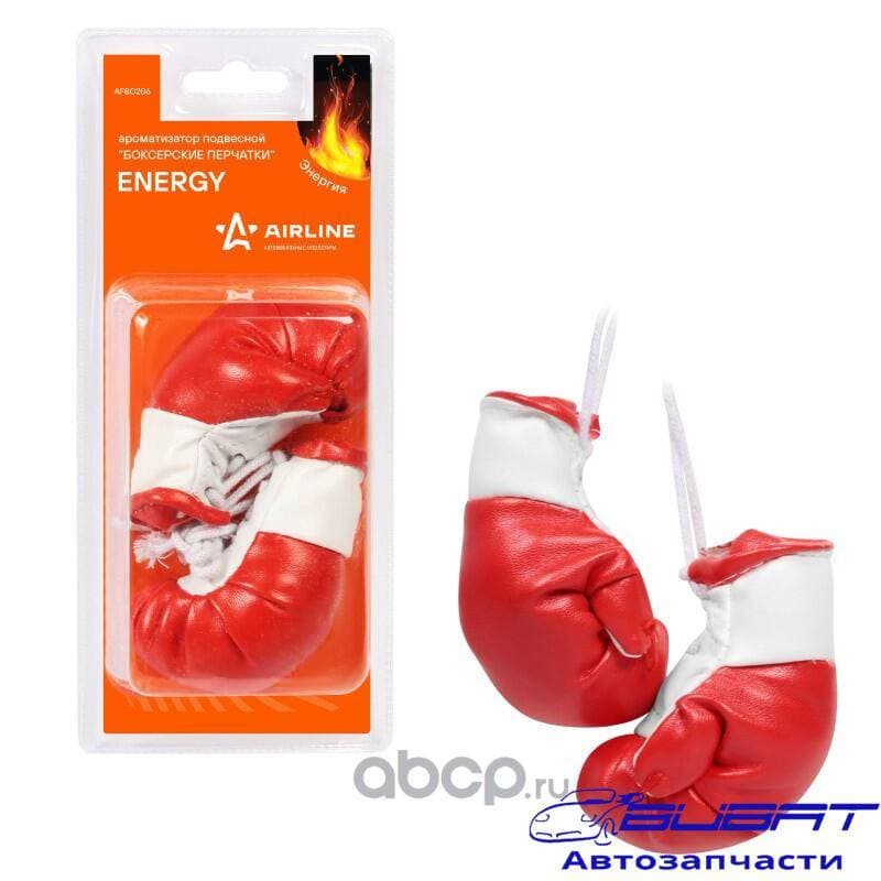 Ароматизатор подвесной "Боксерские перчатки" Energy (AFB0206)