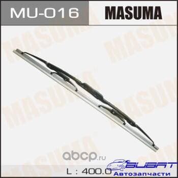 Дворник MASUMA 16' крюк (400мм) (1/10/50)