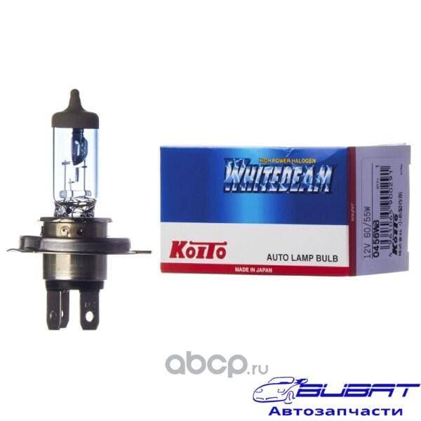 Лампа H4 Koito whitebeam 12V 60/55W