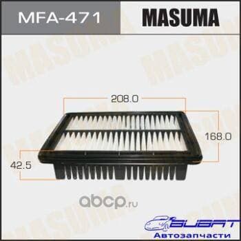 Воздушный фильтр A-348 MASUMA (1/40)
