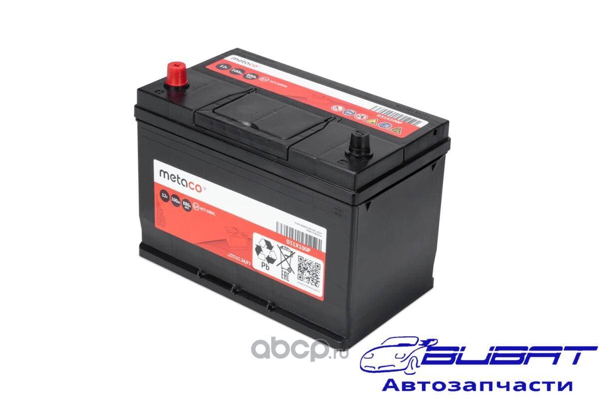 Аккумулятор АКБ 100АЧ 880А 303x175x225 asia (L) ETN1