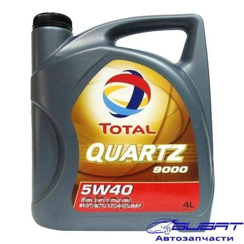 Масло моторное синтетическое 5W-40 QUARTZ 9000 4л