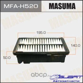 Воздушный фильтр A-898V MASUMA HONDA/ FIT/ GK3, GK4, GK5, GK6 (1/40)