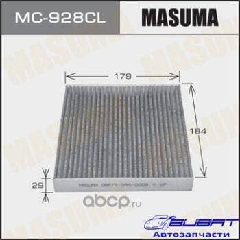 Салонный фильтр AC-805 MASUMA угольный (1/40)