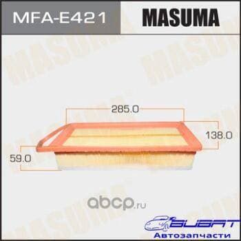 Воздушный фильтр A4502 MASUMA LHD PEUGEOT/ 107, 206, 307, 1007/ V1400 01- (1/20)
