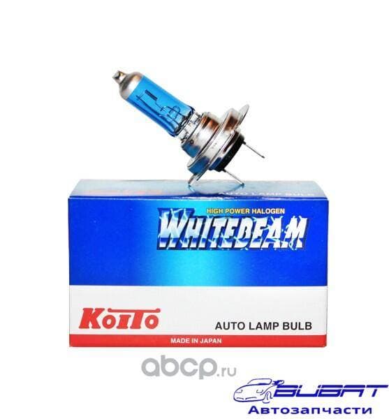 Лампа высокотемпературная Koito Whitebeam H7 12V 55W (100W) 4200K (уп. 1 шт.)
