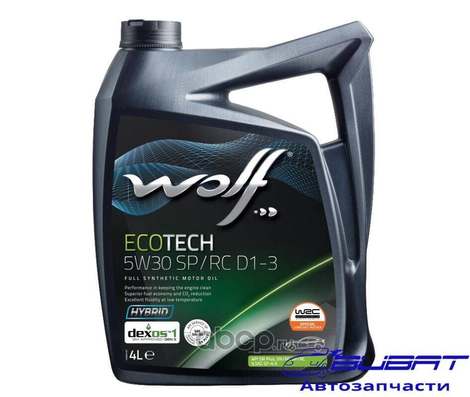 WOLF ECOTECH 5W30 SP/RC D1-3 4L