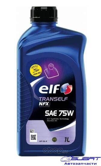 Масло трансмиссионное TRANSELF NFX SAE 75W 1L 213875