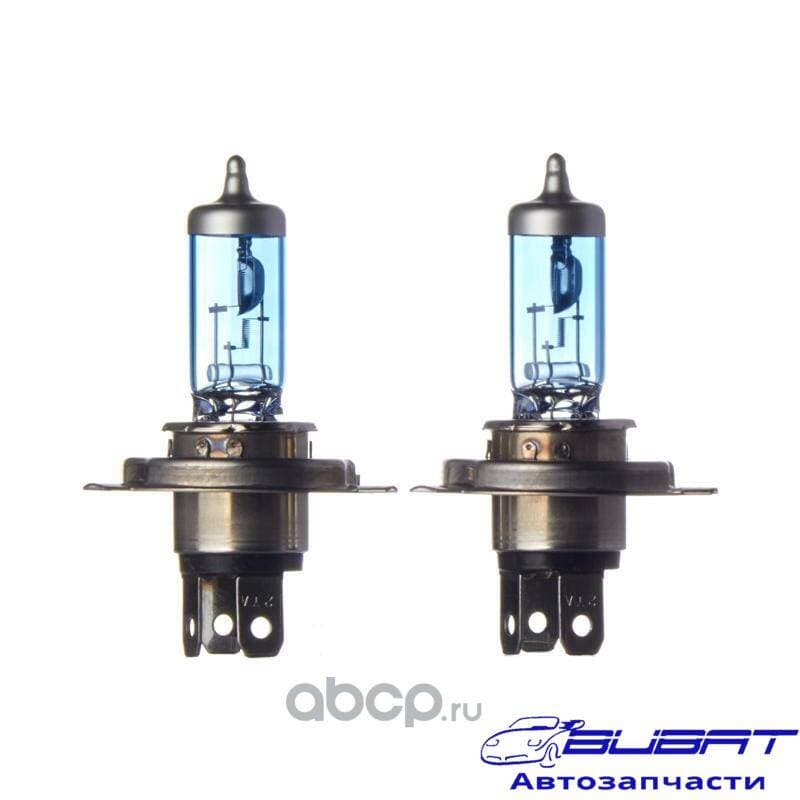 Лампа H4 Whitebeam Premium 4.500K 12V 60/55W комплект 2 шт