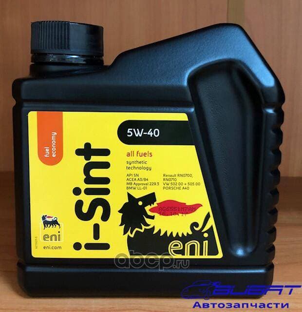 Масло моторное Eni I-Sint 5W-40 синтетика 1 л.