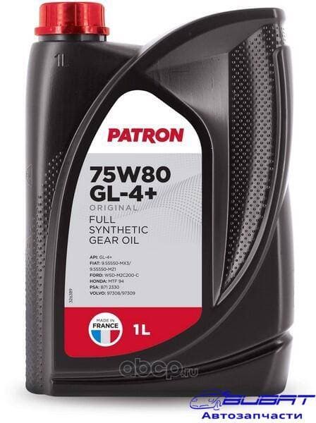 Масло трансмиссионное синтетическое 1л 1л - API GL-4+, FIAT 9.55550-MX3/9.55550-MZ1, FORD WSD-M2C200-C, HONDA MTF 94, PSA B71 2330, VOLVO 97308/97309