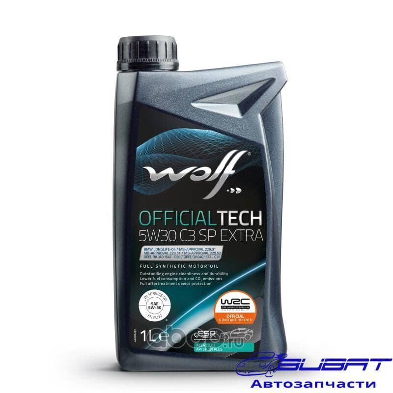WOLF OFFICIALTECH 5W30 C3 SP EXTRA 1L