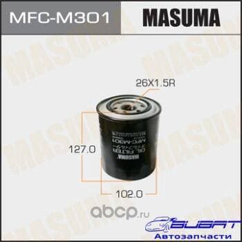 Масляный фильтр C306J MASUMA
