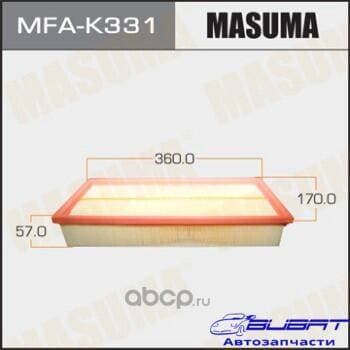 Воздушный фильтр A9607 MASUMA LHD SSANG_YONG/ REXTON/ V2900, V2700 02-07 (1/20)
