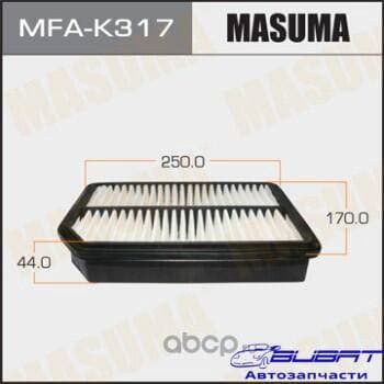 Воздушный фильтр A9609 MASUMA LHD KIA/ CERATO/ V1500 06- (1/40)