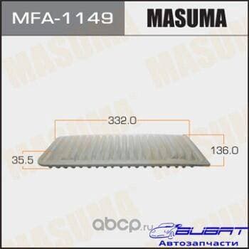 Воздушный фильтр A-1026 MASUMA (1/20)
