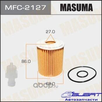 Масляный фильтр O-116 MASUMA вставка