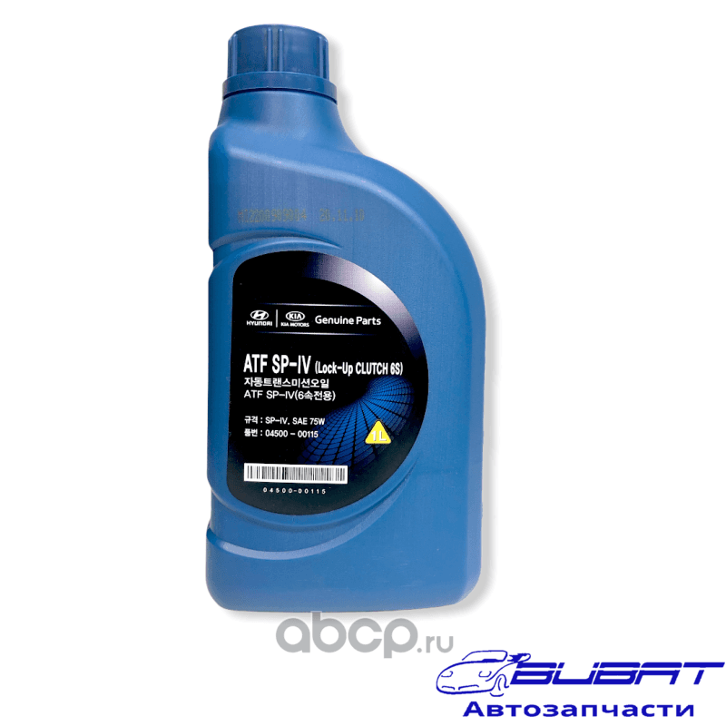 Масло SP IV ATF SP-IV (Lock-Up CLUTCH 6S), 1L
