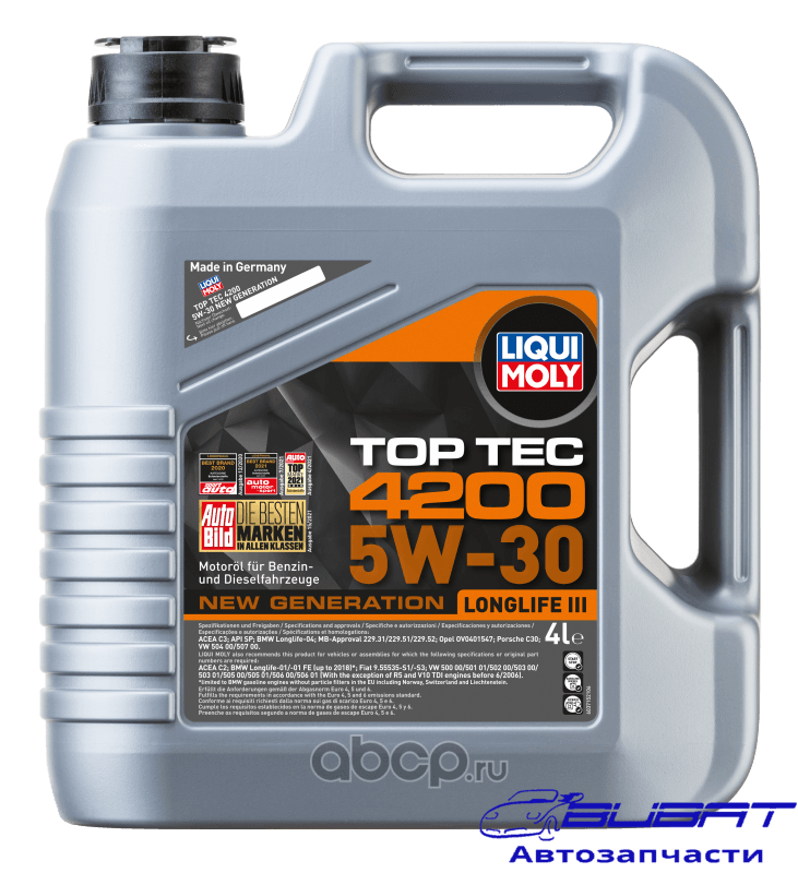 Масло моторное Top Tec 4200 5W-30 (4L)