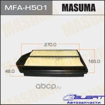 Воздушный фильтр A-895V MASUMA HONDA/ CR-V/ V2000 08-09 (1/40)