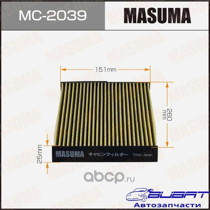 Салонный фильтр AC-210E MASUMA (1/40)