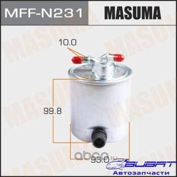 Топливный фильтр FC0027 MASUMA QASHQAI, MURANO / M9R, YD25DDTI