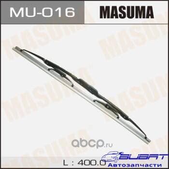 Дворник MASUMA 16' крюк (400мм) (1/10/50)