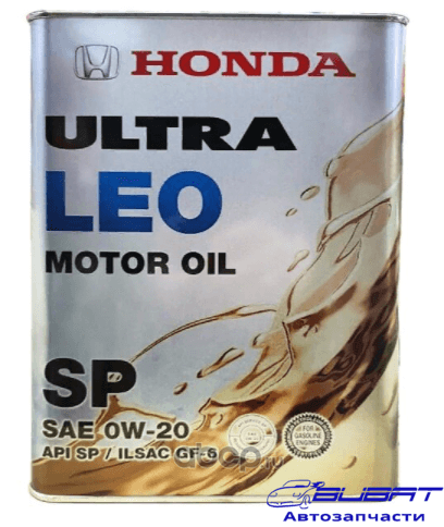 Масло моторное синтетическое ULTRA LEO SP 0W-20, 4L