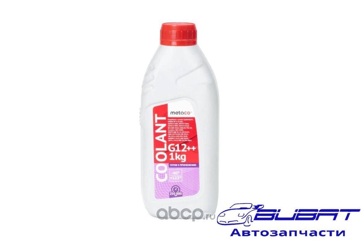 Антифриз COOLANT G12 ++ -40 1 KG готовый