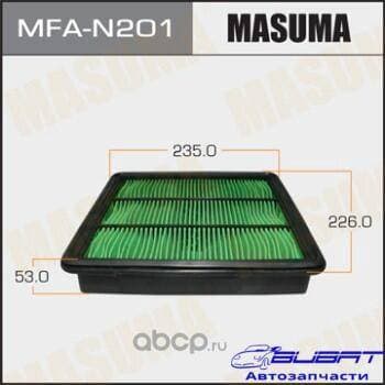 Воздушный фильтр MASUMA NISSAN/ FUGA/ GY50 05-09 (1/20) пропитка