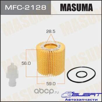 Масляный фильтр O-117 MASUMA вставка