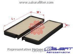 Фильтр салон. Sakura CA89060
