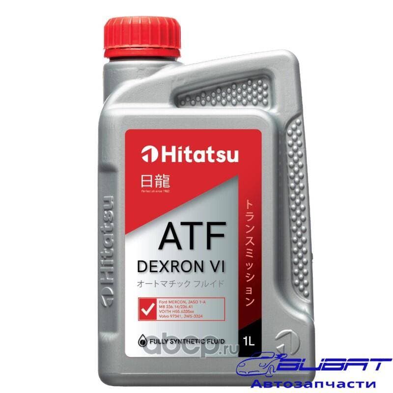 Жидкость АКПП/ГУР синт. ATF DEXRON VI 1л MERCON LV 236.14/236.15/236.41 ZF8 Volvo 97341 JWS3324