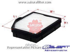 Фильтр салон. Sakura CA2803