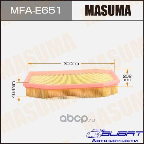 Воздушный фильтр A0485 MASUMA LHD BMW 5-SERIES (F10), 7-SERIES (F02) (1/40)