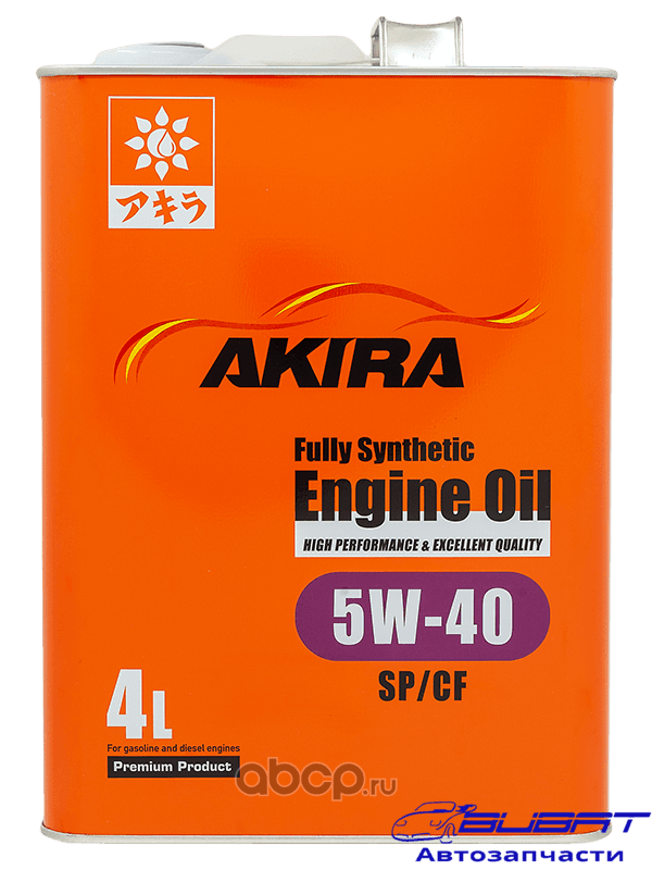 Масло моторное 5W-40 AKIRA ENGINE OIL FS SP/CF (4л х 6)