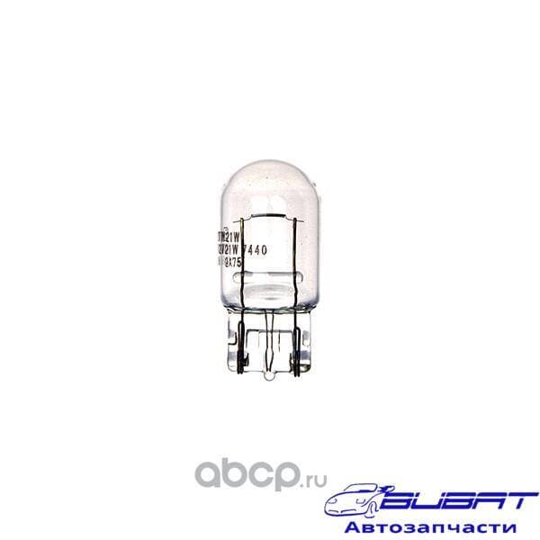 Лампа W21W (T20) Koito 12V 21W без цоколя одно спиральная