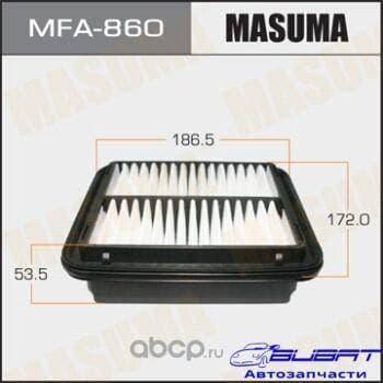 Воздушный фильтр A-737 MASUMA (1/40)