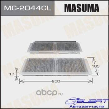 Салонный фильтр AC-406E MASUMA угольный (1/40)