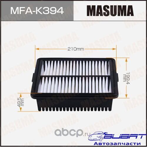 Воздушный фильтр A9332 MASUMA LHD HYUNDAI ELANTRA VII 20- (1/40)